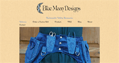 Desktop Screenshot of blue-moon-designs.com