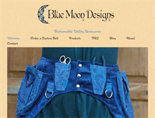 Tablet Screenshot of blue-moon-designs.com